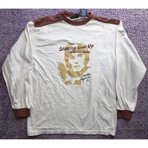 Vintage Reaction Kenneth Cole "Starting Line Up" Grid Iron Games 83 Shirt XL